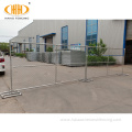 temporary chain link construction site fence panels